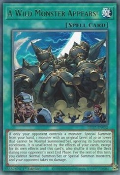 A Wild Monster Appears!⁣ - Legendary Duelists: Rage of Ra⁣ (Rare)⁣ [052]