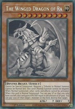 The Winged Dragon of Ra (V.2 - Ghost Rare)⁣ - Legendary Duelists: Rage of Ra⁣ (Ghost Rare)⁣ [000]