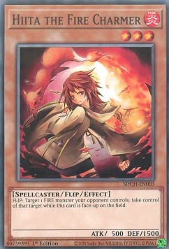 Hiita the Fire Charmer⁣ - Structure Deck: Spirit Charmers⁣ (Common)⁣ [003]