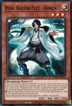 Dual Avatar Feet - Kokoku⁣ - Phantom Rage⁣ (Super Rare)⁣ [015]