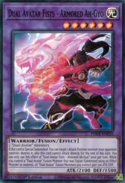 Dual Avatar Fists - Armored Ah-Gyo⁣ - Phantom Rage⁣ (Super Rare)⁣ [032]