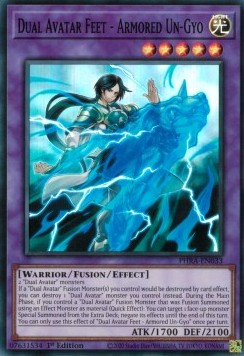 Dual Avatar Feet - Armored Un-Gyo⁣ - Phantom Rage⁣ (Super Rare)⁣ [033]