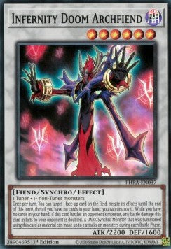 Infernity Doom Archfiend⁣ - Phantom Rage⁣ (Super Rare)⁣ [037]
