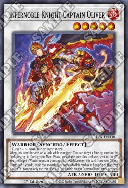 Infernoble Knight Captain Oliver⁣ - Phantom Rage⁣ (Super Rare)⁣ [038]