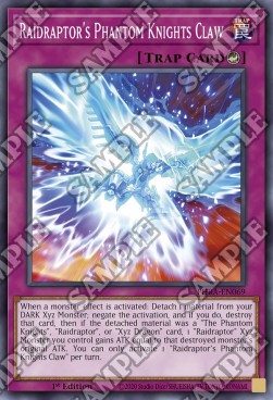 Raidraptor's Phantom Knights Claw⁣ - Phantom Rage⁣ (Super Rare)⁣ [069]