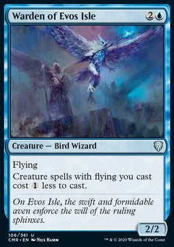 Warden of Evos Isle⁣ - Commander Legends⁣ (Uncommon)⁣ [106]