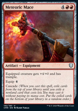 Meteoric Mace⁣ - Commander Legends⁣ (Uncommon)⁣ [192]