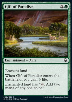 Gift of Paradise⁣ - Commander Legends⁣ (Common)⁣ [229]