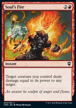 Soul's Fire⁣ - Commander Legends⁣ (Common)⁣ [200]