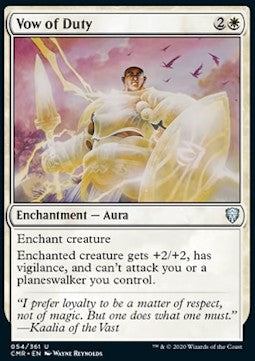 Vow of Duty⁣ - Commander Legends⁣ (Uncommon)⁣ [54]