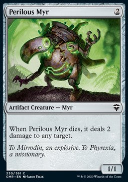 Perilous Myr⁣ - Commander Legends⁣ (Common)⁣ [330]