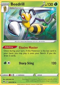 Beedrill⁣ - Vivid Voltage⁣ (Rare)⁣ [3]