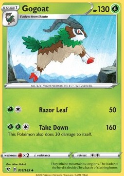 Gogoat⁣ - Vivid Voltage⁣ (Uncommon)⁣ [18]
