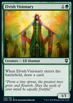 Elvish Visionary⁣ - Commander Legends⁣ (Common)⁣ [223]