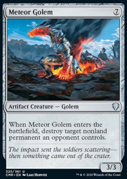 Meteor Golem⁣ - Commander Legends⁣ (Uncommon)⁣ [325]