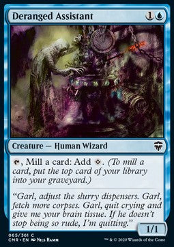 Deranged Assistant⁣ - Commander Legends⁣ (Common)⁣ [65]