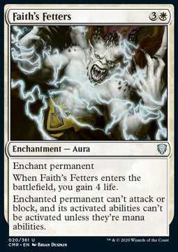 Faith's Fetters⁣ - Commander Legends⁣ (Uncommon)⁣ [20]