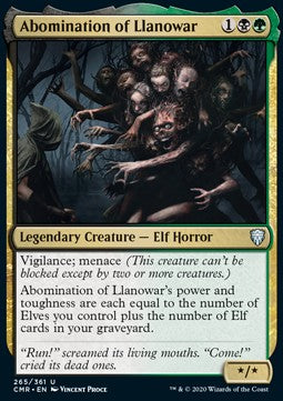 Abomination of Llanowar⁣ - Commander Legends⁣ (Uncommon)⁣ [265]