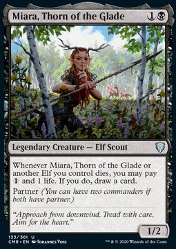 Miara, Thorn of the Glade⁣ - Commander Legends⁣ (Uncommon)⁣ [133]