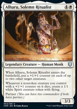 Alharu, Solemn Ritualist⁣ - Commander Legends⁣ (Uncommon)⁣ [4]