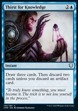 Thirst for Knowledge⁣ - Commander Legends⁣ (Uncommon)⁣ [103]