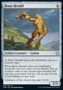 Brass Herald⁣ - Commander Legends⁣ (Uncommon)⁣ [301]