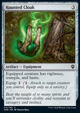 Haunted Cloak⁣ - Commander Legends⁣ (Common)⁣ [313]