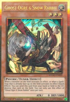 Ghost Ogre & Snow Rabbit (V.2 - Premium Gold Rare) - Maximum Gold (Premium Gold Rare) [MAGO-009]
