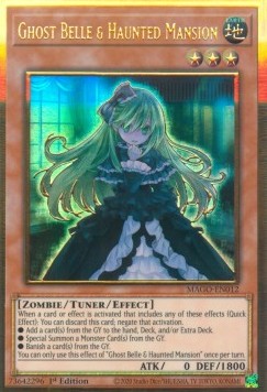 Ghost Belle & Haunted Mansion (V.1 - Premium Gold Rare)⁣ - Maximum Gold⁣ (Premium Gold Rare)⁣ [012]