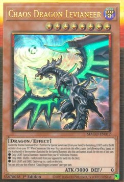 Chaos Dragon Levianeer (V.2 - Premium Gold Rare) - Maximum Gold (Premium Gold Rare) [MAGO-017]