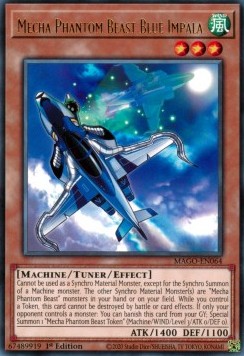 Mecha Phantom Beast Blue Impala⁣ - Maximum Gold⁣ (Rare)⁣ [064]