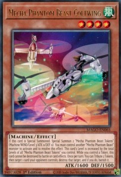 Mecha Phantom Beast Coltwing⁣ - Maximum Gold⁣ (Rare)⁣ [065]