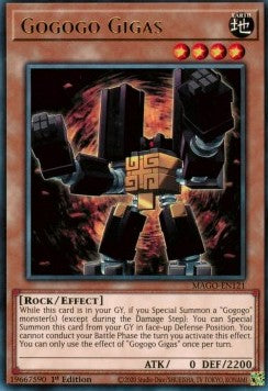 Gogogo Gigas⁣ - Maximum Gold⁣ (Rare)⁣ [121]