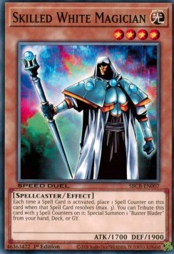 Skilled White Magician⁣ - Speed Duel: Battle City Box⁣ (Common)⁣ [007]