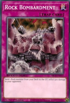Rock Bombardment⁣ - Speed Duel: Battle City Box⁣ (Common)⁣ [037]