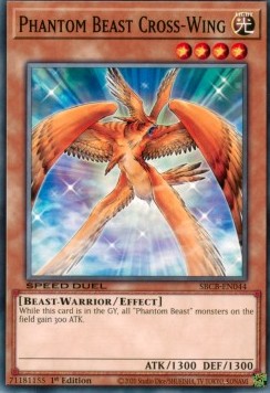 Phantom Beast Cross-Wing⁣ - Speed Duel: Battle City Box⁣ (Common)⁣ [044]