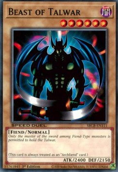 Beast of Talwar⁣ - Speed Duel: Battle City Box⁣ (Common)⁣ [111]