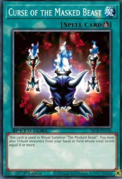 Curse of the Masked Beast⁣ - Speed Duel: Battle City Box⁣ (Common)⁣ [120]