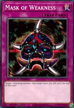 Mask of Weakness - Speed Duel: Battle City Box (Common) [SBCB-123]