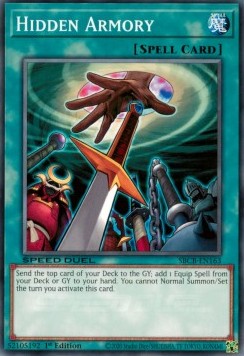 Hidden Armory - Speed Duel: Battle City Box (Common) [SBCB-163]