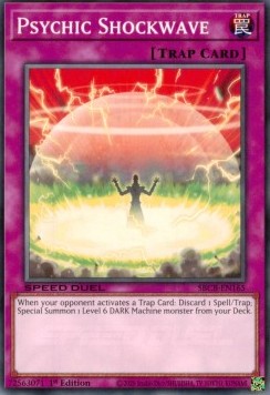 Psychic Shockwave⁣ - Speed Duel: Battle City Box⁣ (Common)⁣ [165]