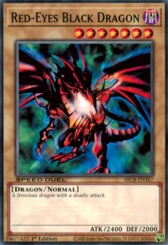 Red-Eyes Black Dragon (V.1 - Common)⁣ - Speed Duel: Battle City Box⁣ (Common)⁣ [167]