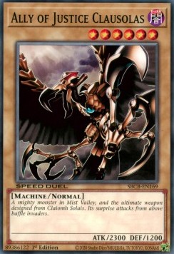 Ally of Justice Clausolas⁣ - Speed Duel: Battle City Box⁣ (Common)⁣ [169]
