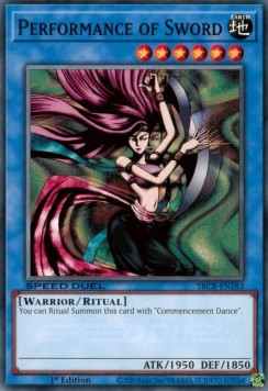 Performance of Sword⁣ - Speed Duel: Battle City Box⁣ (Common)⁣ [183]