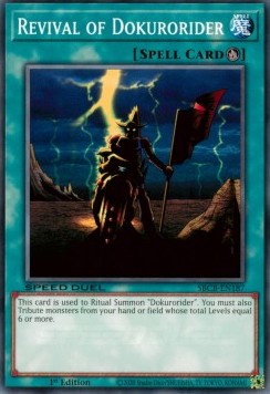 Revival of Dokurorider⁣ - Speed Duel: Battle City Box⁣ (Common)⁣ [187]