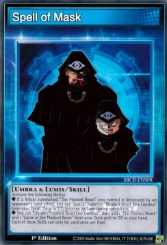 Spell of Mask⁣ - Speed Duel: Battle City Box⁣ (Common)⁣ [S08]