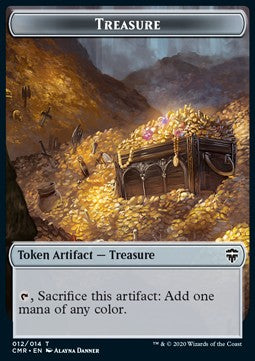 Treasure Token⁣ - Commander Legends: Extras⁣ (Token)⁣ [T12]