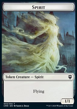 Spirit Token (White 1/1)⁣ - Commander Legends: Extras⁣ (Token)⁣ [T03]