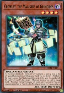 Crowley, the Magistus of Grimoires - Genesis Impact (Super Rare) [GEIM-001]