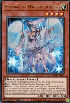 Rilliona, the Magistus of Verre (V.1 - Ultra Rare) - Genesis Impact (Ultra Rare) [GEIM-003]